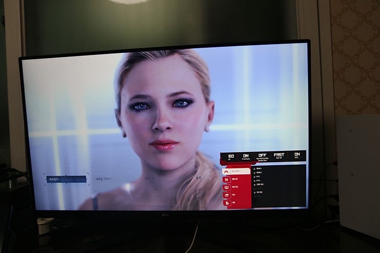 PS4 pro 게이밍 모니터 LG 32GK850F HDR 세계를 접하다.