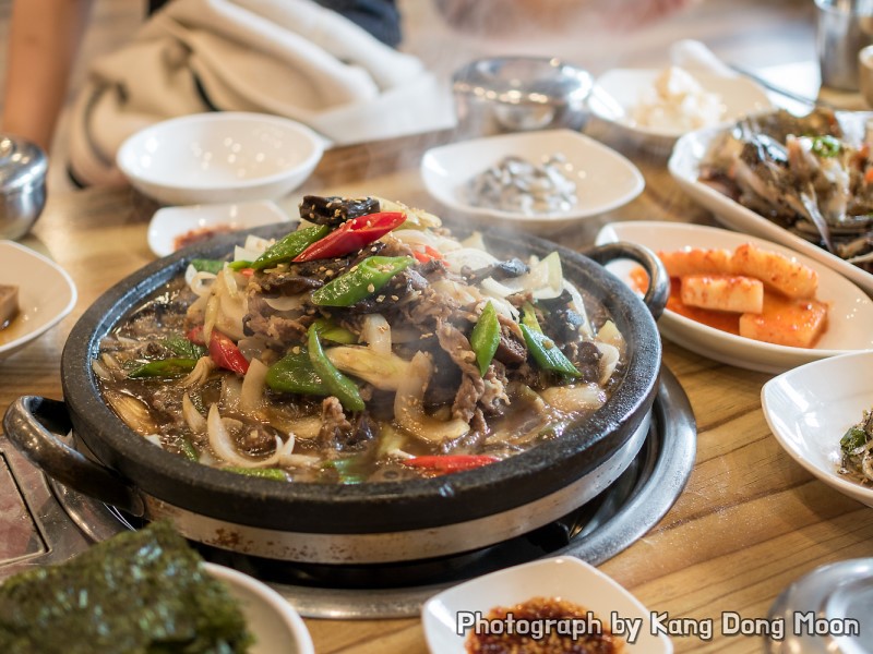 무주맛집 덕유산 리조트 입구에 있어요