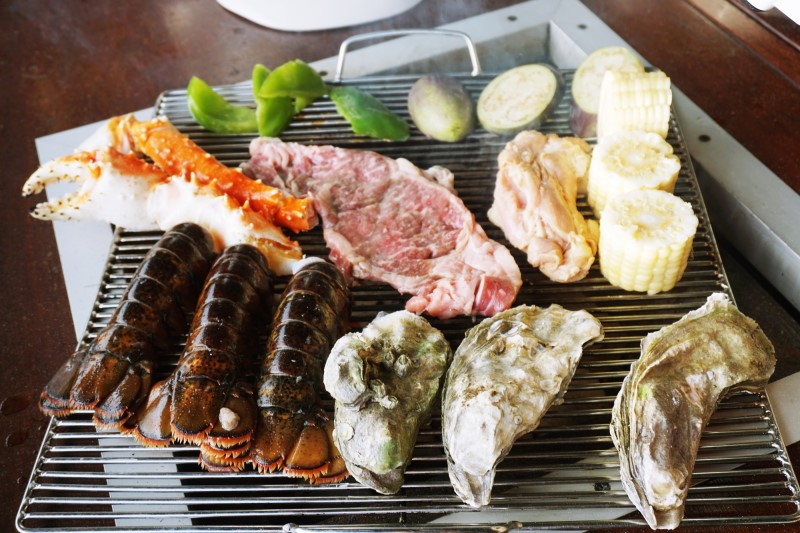 괌 맛집 투몬비치 바베큐도 먹고 선셋도 보고