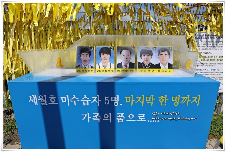 목포 신항 세월호 & 참관안내