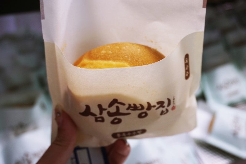 대구 통옥수수빵으로 유명한 삼송빵집 가격, 후기