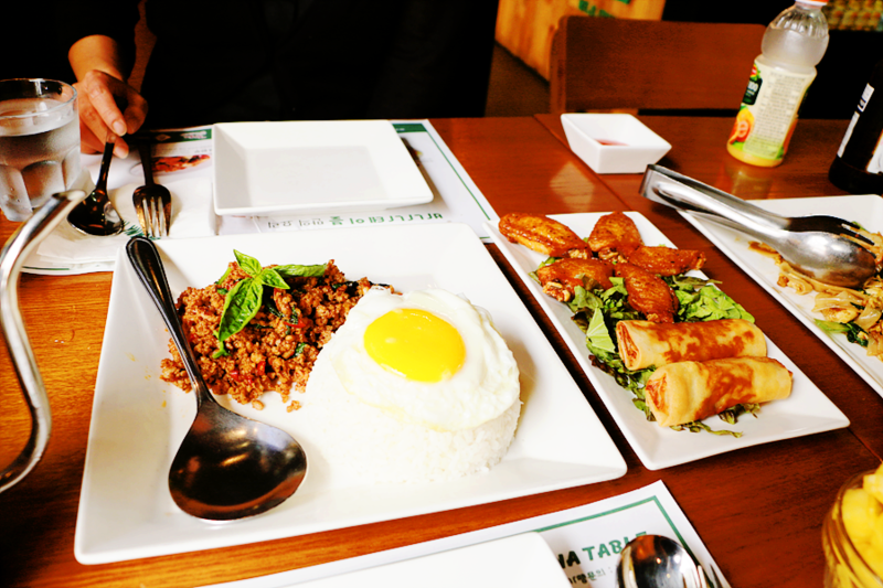 광교 맛집 타이음식에 반했어요.