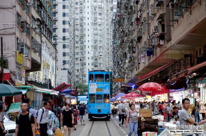 해외여행 준비물 RX100M4, 홍콩 여행 트램이 지나가는 시장 & 홍콩 맛집 팀호완
