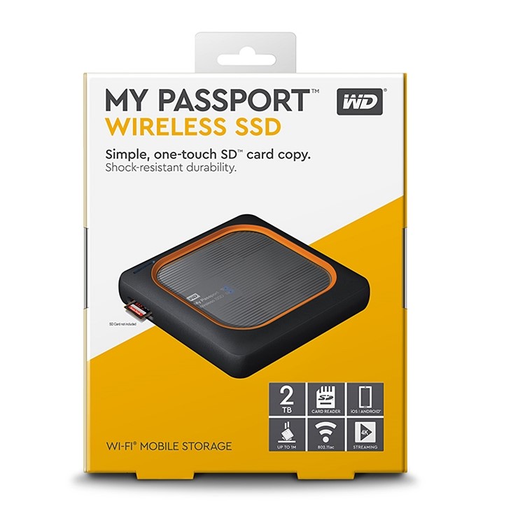 사진사를 위한 무선외장하드 WD My Passport Wireless SSD