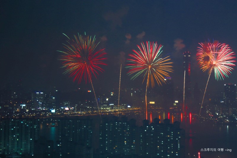 여의도 불꽃축제 여의도호텔에서 보는건 어떨까요?