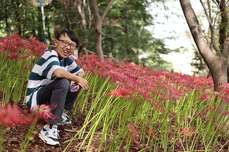 경남 창원여행 9월 마산 가볼만한곳 용마산 꽃무릇