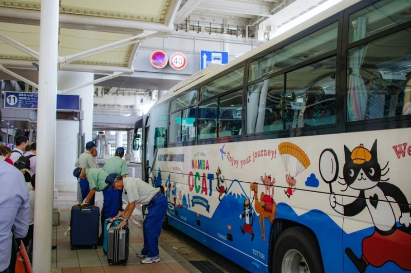 오사카 간사이공항에서 난바역 라피트, 리무진버스 할인받은 후기