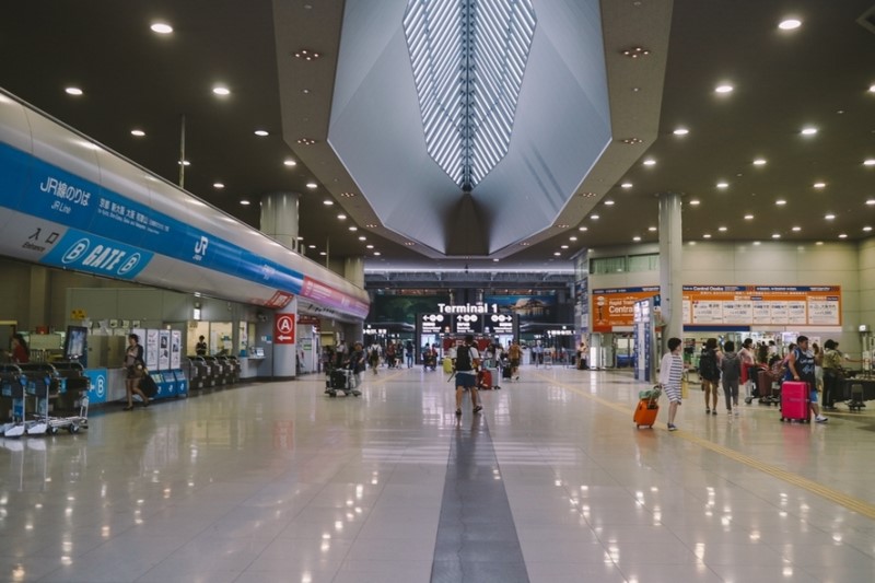 오사카 간사이공항에서 난바역 라피트, 리무진버스 할인받은 후기