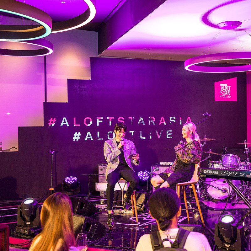 명동 호텔 ALOFT SEOUL에서 열린 프로젝트알로프트스타2018