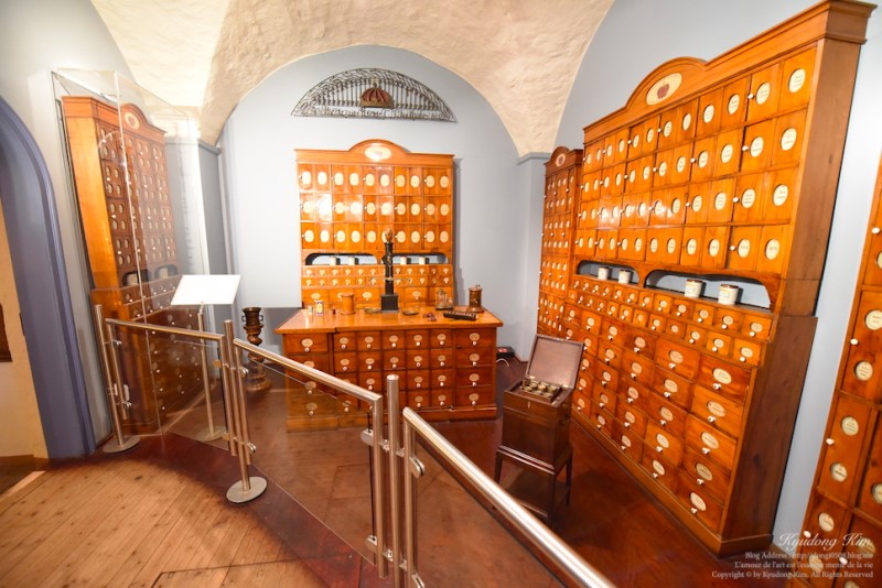 하이델베르크 여행에서 들렀던 성의 약국박물관