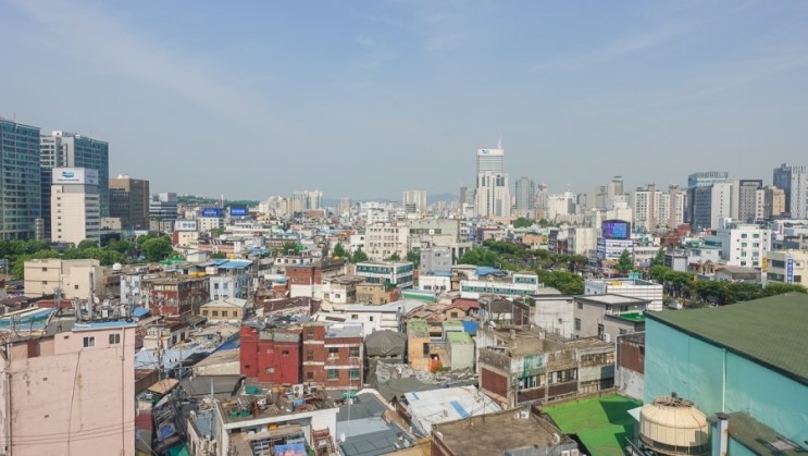 서울 카페투어 세운상가 호랑이 후르츠산도 먹고 전망대 구경