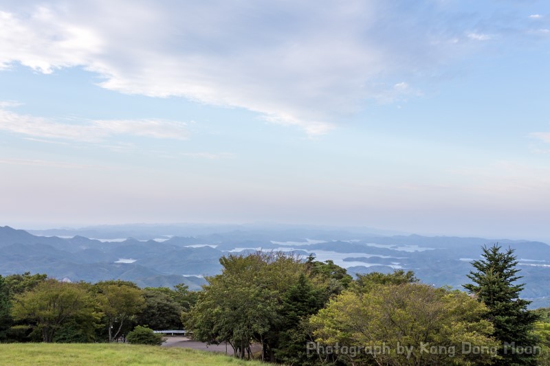 대마도 자유여행 가미자카 공원 아름다운 자연 풍경