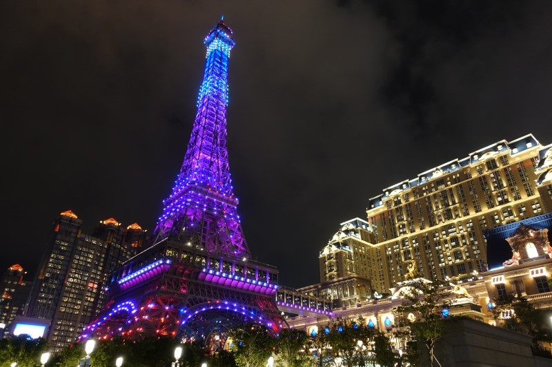 마카오 파리지앵 에펠탑(에펠타워) 전망대 야경이 아름다워 8편