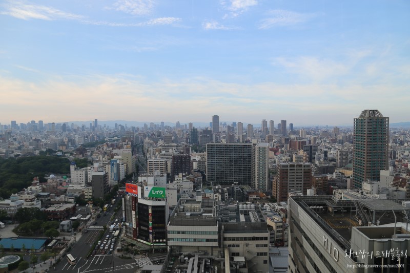 오사카 여행 하루카스 300 전망대 후기 및 예약 방법