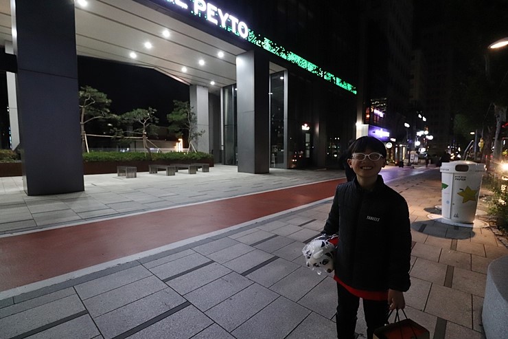 호텔 페이토 강남점 (양재역), 아들과의 서울여행