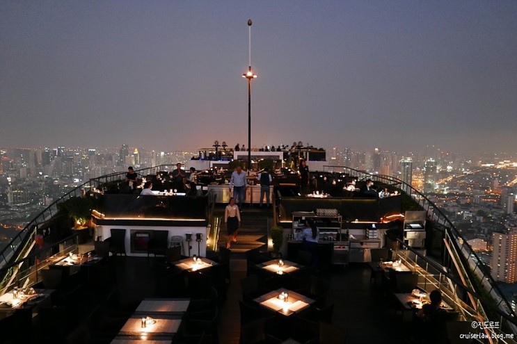 반얀트리 방콕 버티고(Vertigo) 레스토랑 디너 4코스 & 샤프론 스카이 가든 후기!  