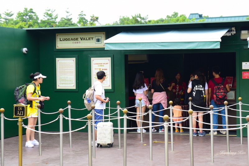 홍콩 디즈니랜드 짐보관하기 지하철 타고오는법