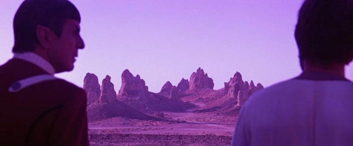 스타트렉과 혹성탈출 영화가 촬영된 데스밸리 서쪽 트로나 피너클스(Trona Pinnacles) 국가자연명소