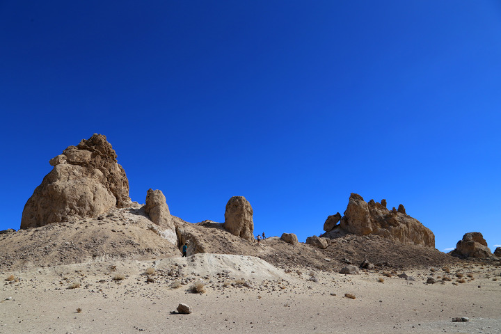스타트렉과 혹성탈출 영화가 촬영된 데스밸리 서쪽 트로나 피너클스(Trona Pinnacles) 국가자연명소