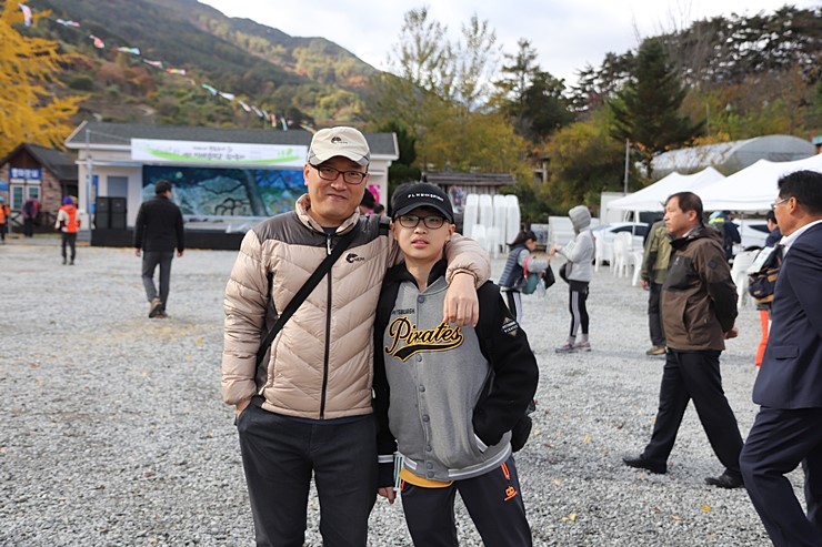 함양 지리산둘레길 걷기축제 아빠와아들 12km 지리산등산을 하다.