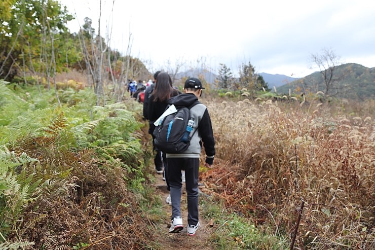 함양 지리산둘레길 걷기축제 아빠와아들 12km 지리산등산을 하다.