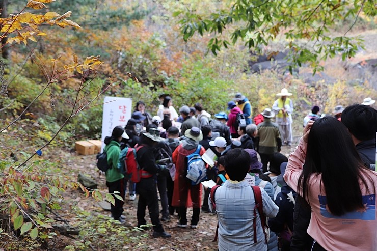 함양 지리산둘레길 걷기축제 아빠와아들 12km 지리산등산을 하다.