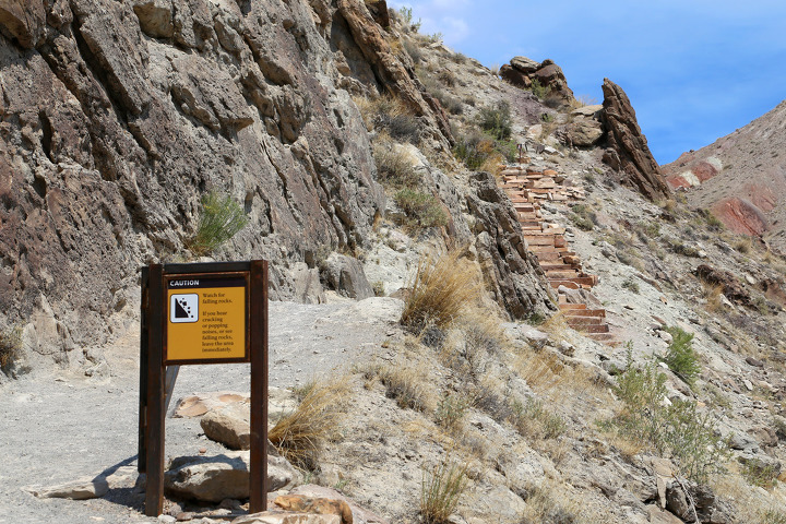다이너소어 준국립공원 화석발견(Fossil Discovery) 트레일과 스플릿마운틴(Split Mountain) 선착장