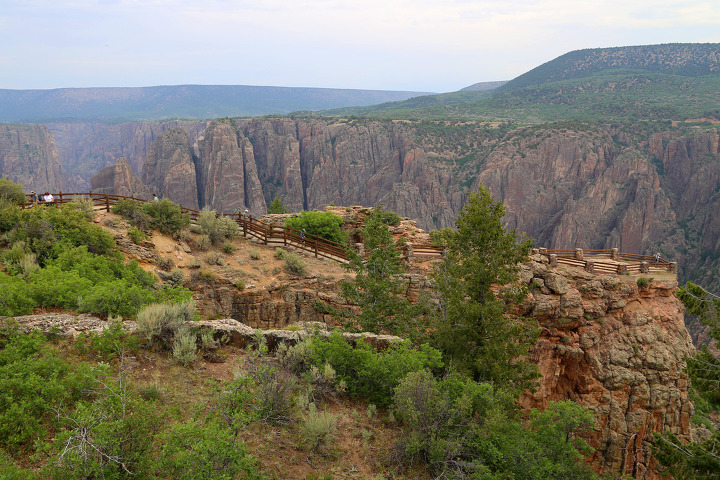 수직의 거대한 검은 협곡, 콜로라도 블랙캐년오브더거니슨(Black Canyon of the Gunnison) 국립공원