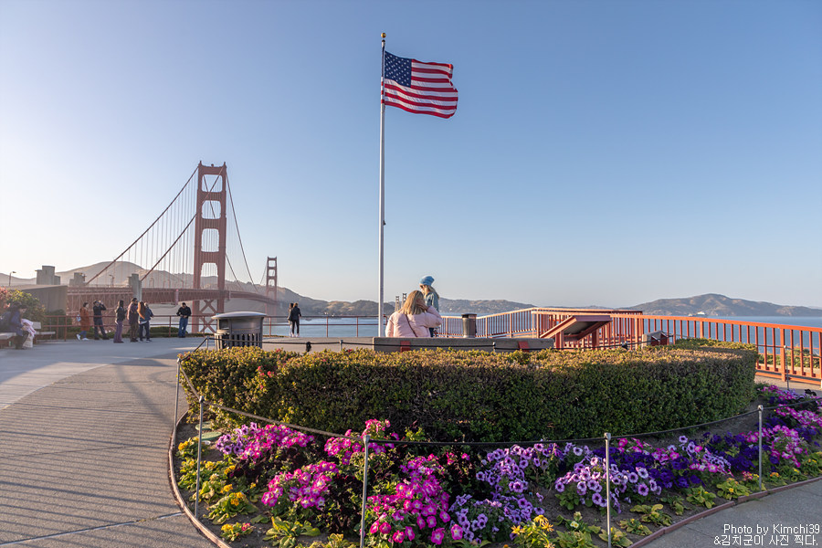 샌프란시스코 여행 - 대표적인 금문교 전망대, 웰컴센터 & 주차
