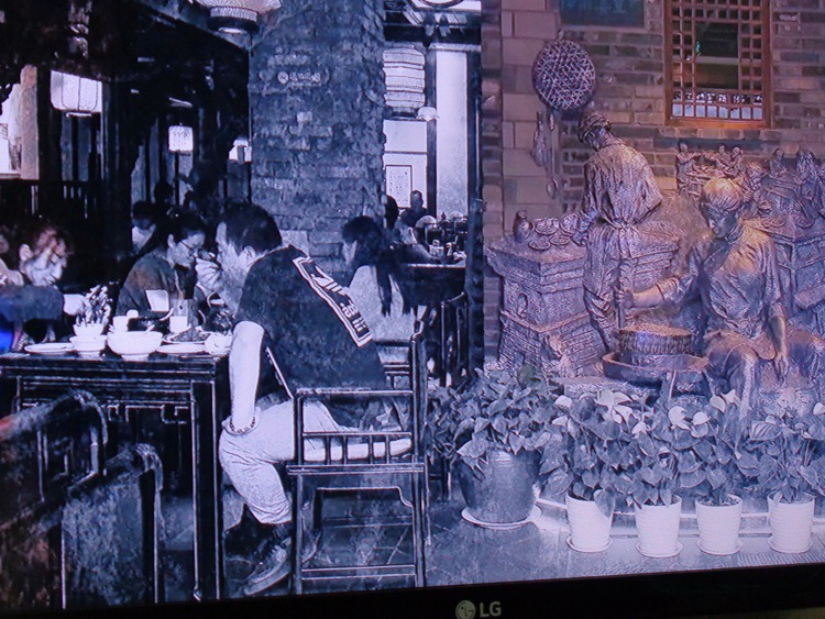  중국 사천성 성도(成都)의 요리들(마파두부)