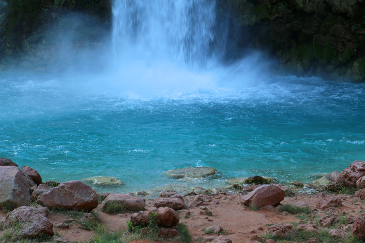 그랜드캐년 청록색 폭포수의 전설, 아리조나 하바수파이 인디언 보호구역의 하바수 폭포(Havasu Falls)