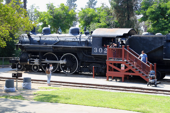 미국 로스앤젤레스의 기차박물관인 그리피스 공원의 트래블타운 뮤지엄(Travel Town Museum)