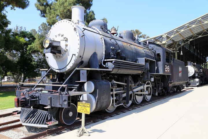 미국 로스앤젤레스의 기차박물관인 그리피스 공원의 트래블타운 뮤지엄(Travel Town Museum)