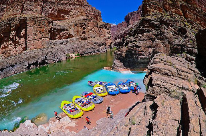 하바수캐년(Havasu Canyon)의 비버 폭포(Beaver Falls)를 지나 콜로라도 강과 합류하는 곳까지...