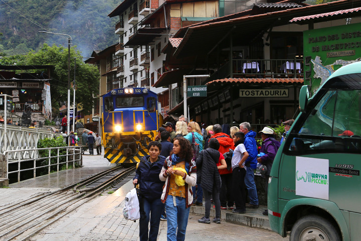 아구아스칼리엔테스(Aguas Calientes)에 하루종일 내리는 비... 내일 마추픽추 날씨는 어떨까?