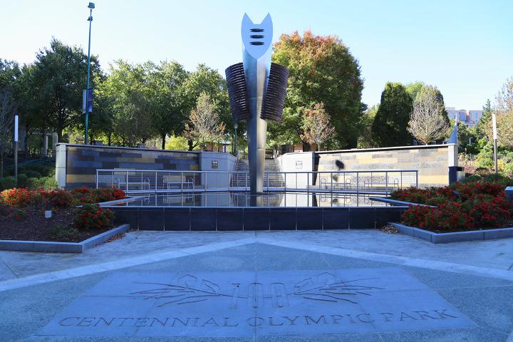 미국 남동부 최대도시인 애틀랜타(Atlanta)의 올림픽 공원(Centennial Olympic Park) 주변 둘러보기