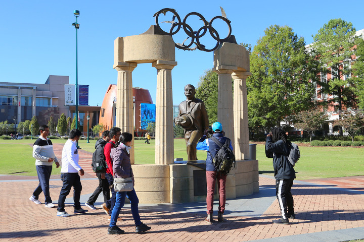 미국 남동부 최대도시인 애틀랜타(Atlanta)의 올림픽 공원(Centennial Olympic Park) 주변 둘러보기