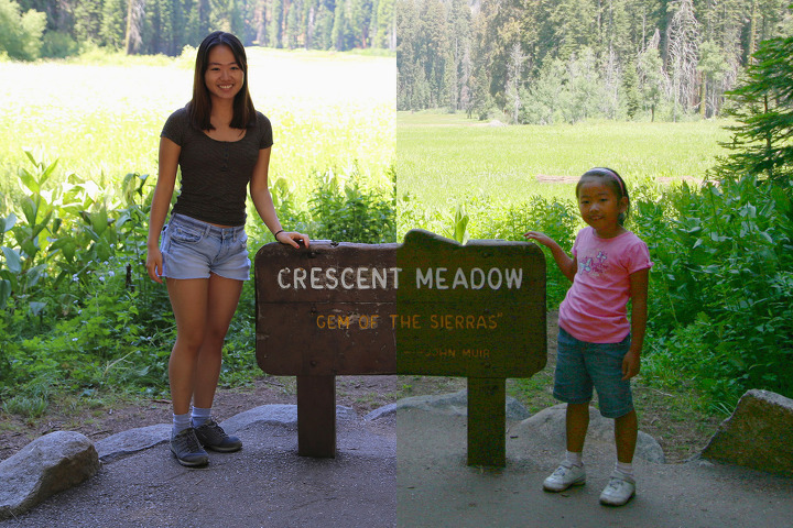 코로나 팬데믹을 무릅쓰고 세쿼이아 국립공원 캠핑여행, 크레센트메도우(Crescent Meadow) 하이킹