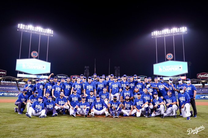 2020 World Champions LA Dodgers