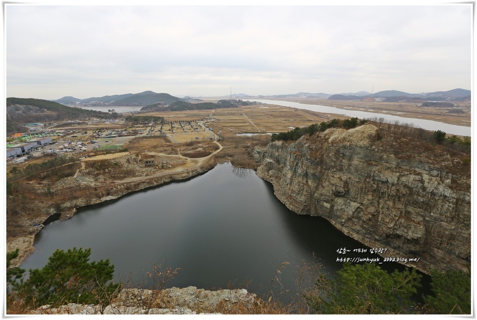 서울 근교 가볼만한곳 안산 대부광산퇴적암층