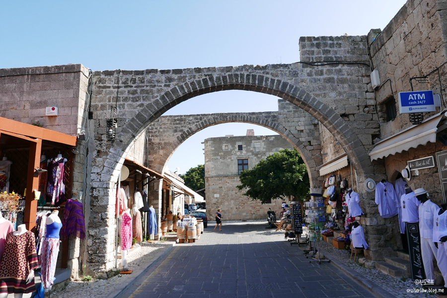 그리스여행 로도스섬 투어, 중세 도시 흔적이 남아 있는 올드타운 둘러보기!