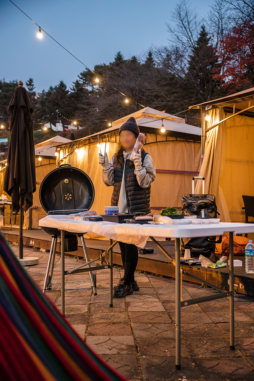 수도권 글램핑 호캉스 포천 베어스타운 BBQ 글램핑과 객실까지!!