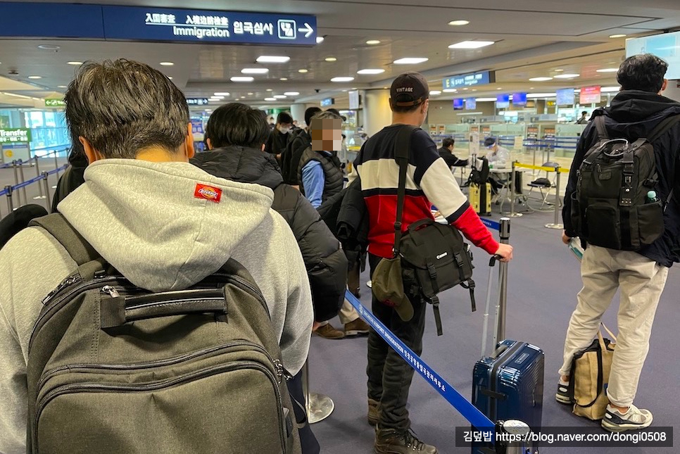 인천공항 해외입국자 입국절차 이동 다 알려드림!