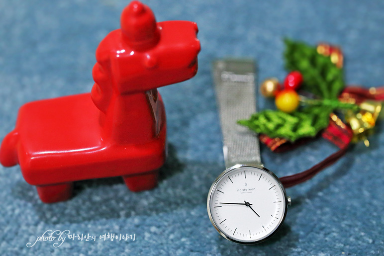 크리스마스 선물 노드그린 여자시계, in 할인코드