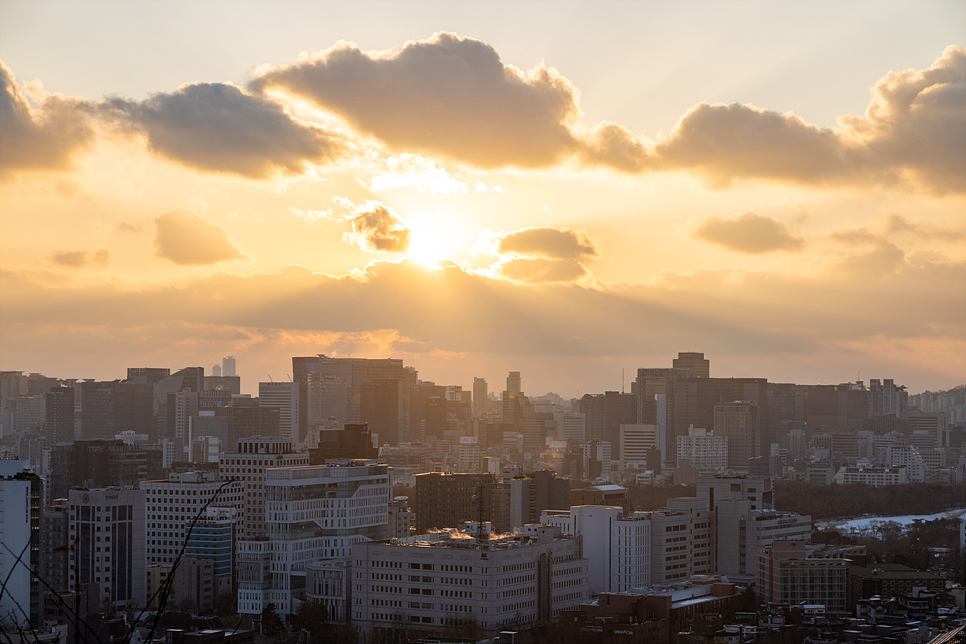 서울 일몰과 야경 명소 낙산공원과 이화마을