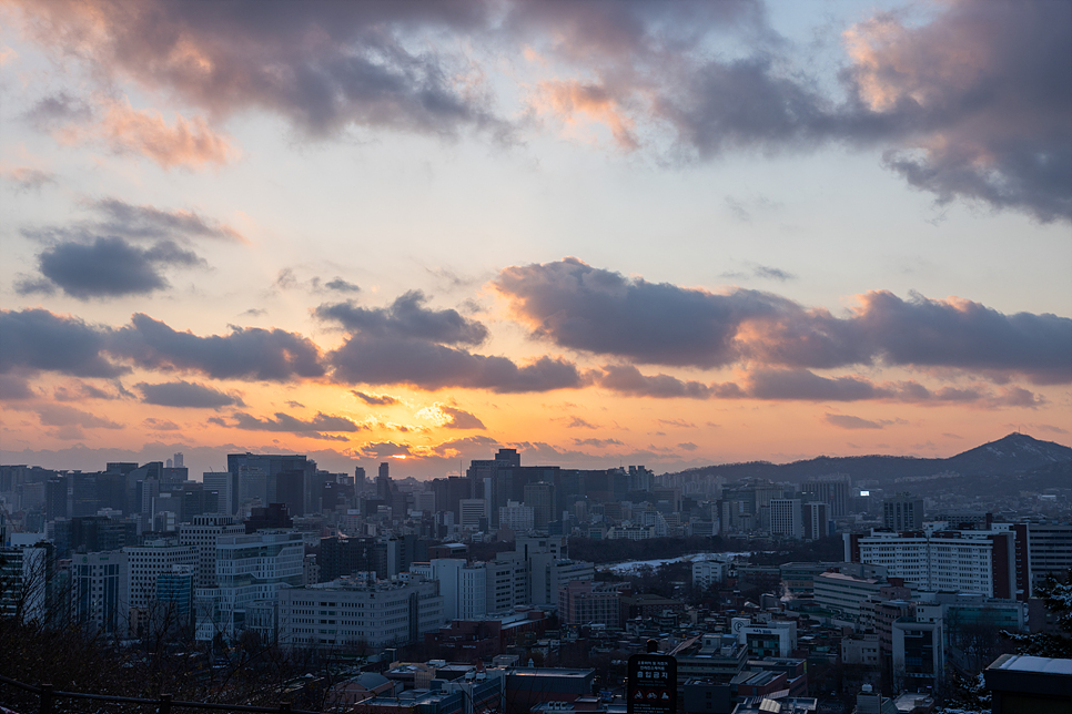 서울 일몰과 야경 명소 낙산공원과 이화마을