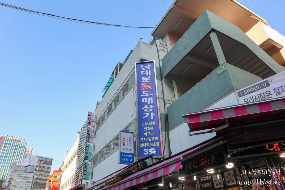 서울 남대문 꽃시장 영업시간 후기