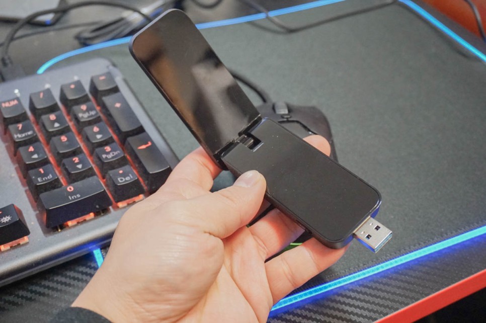 USB 랜카드 티피링크 무선 듀얼밴드 USB 어댑터 Archer T9UH 간편하게 빠르게!