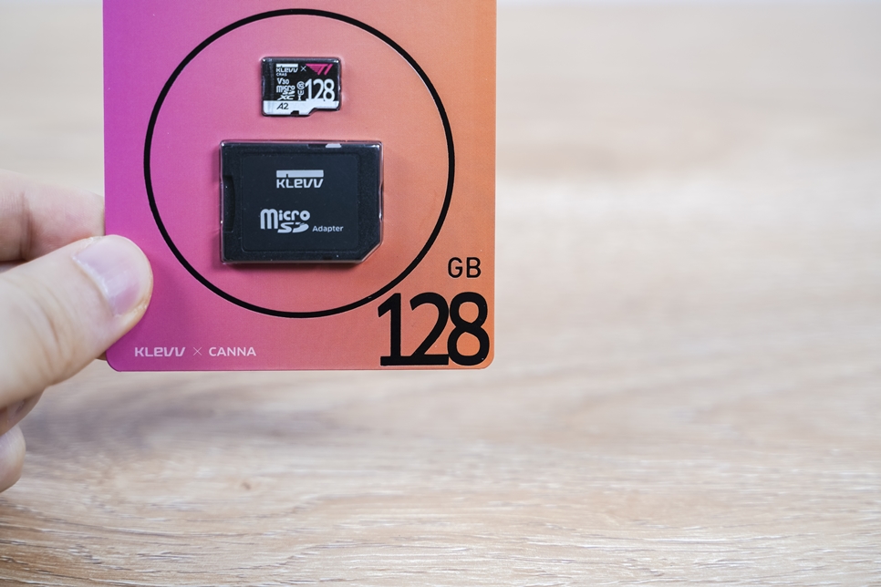 와디즈펀딩 클레브 KLEVV x T1 128gb microSDcard