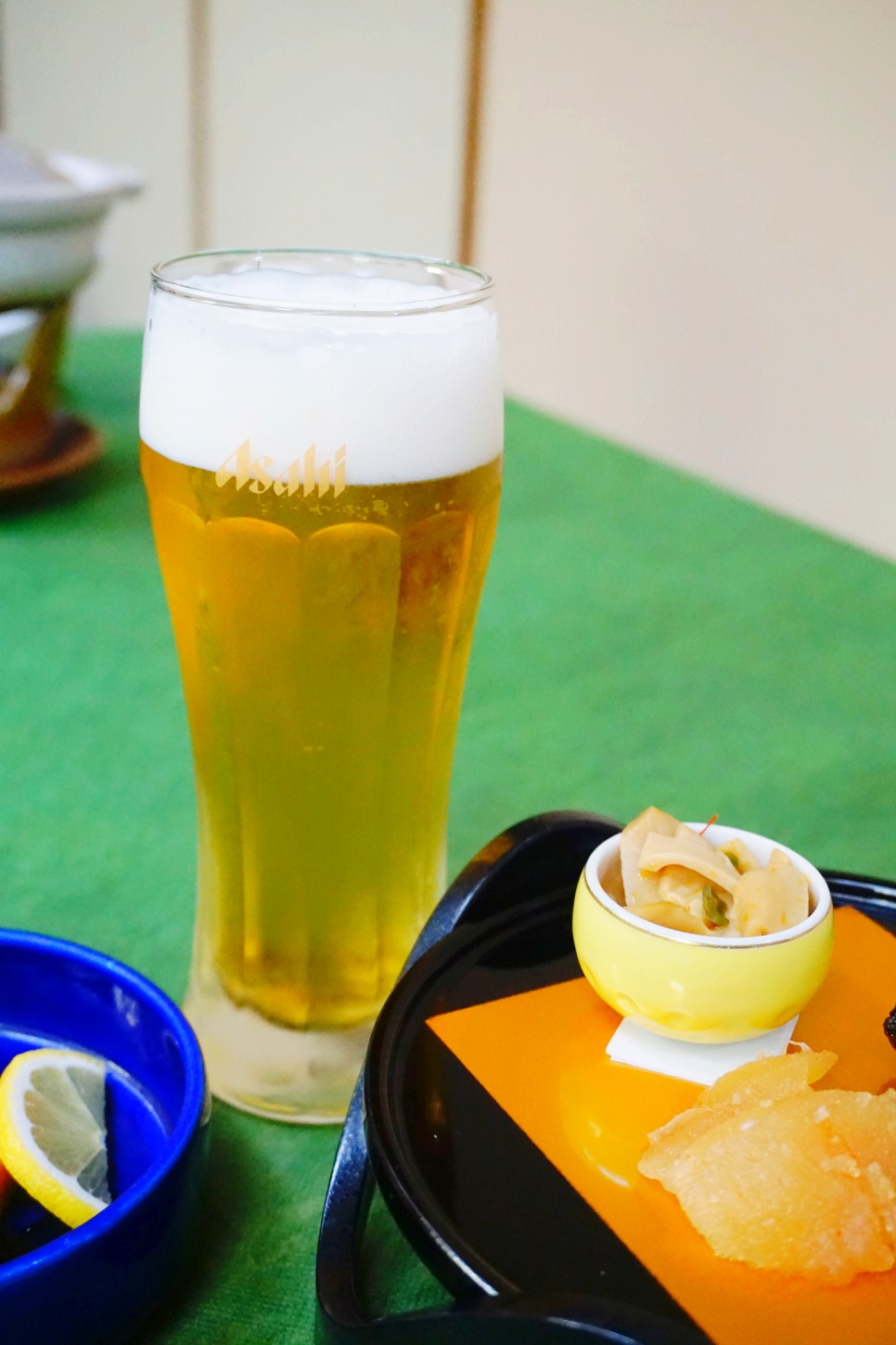 일본온천여행 야마구치 료칸 가이세키와 맥주 한잔, 그날의 기억